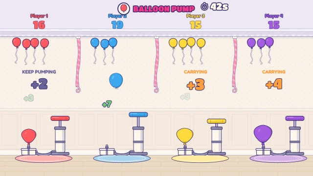 Balloon Pump: Pump for points — bank them before the balloon pops!