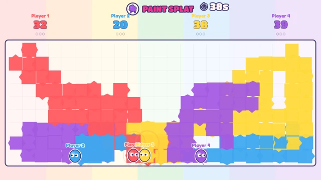 Paint Splat: Drive around and paint the floor. Most tiles wins!